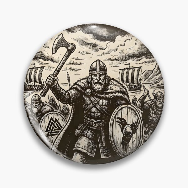 Item preview, Viking Warrior Walhalla – Til Valhall Med Stål Og Mot Norse Art designed and sold by GreatPeopleMind.