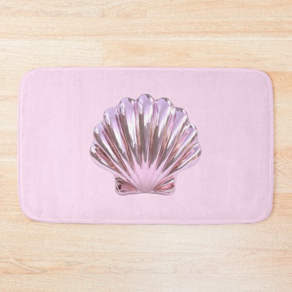 Item preview, Chrome Pink Seashell 3D Render Art designed and sold by jianina-alondra.