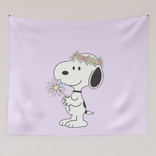Item preview, Snoopy flowers designed and sold by Oldvan08.