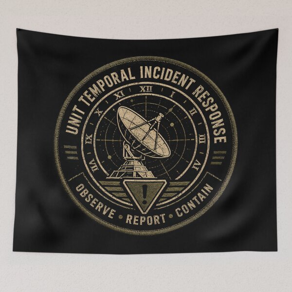 Item preview, UNIT Temporal Incident Response Patch designed and sold by agearb.