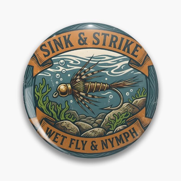 Item preview, Sink and Strike Wet Fly and Nymph - Fly Fishing Lure designed and sold by ThirdShiftLab.