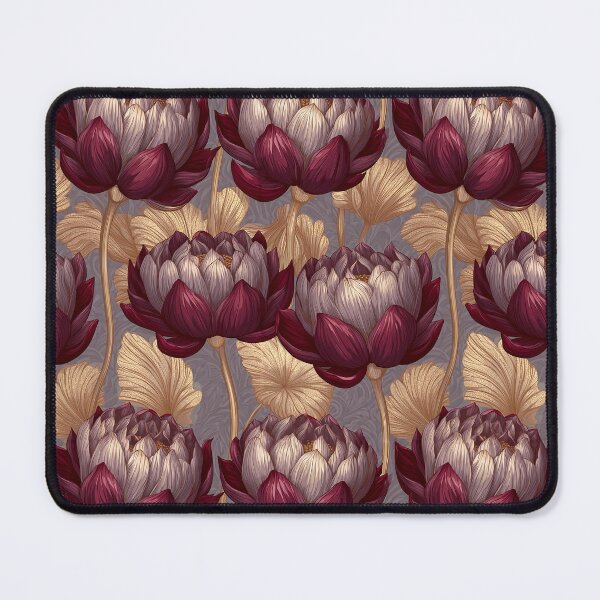 Item preview, Petaled Lotus - Birth Flower Pattern - Fathers Day Ideas designed and sold by RoyalStarsPatts.