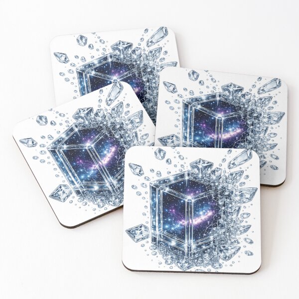 Item preview, Galaxy Glass Cube designed and sold by LiMarchee.