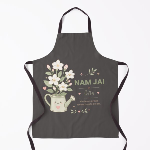 Item preview, Nam Jai | Kindness Grows – Cute Thai Floral Vector Thai Design | Soft Thailand™ designed and sold by CosmicQuietStudio.