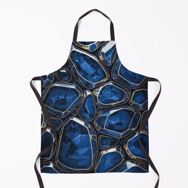 Item preview, Blue mosaic tiles rock texture Simple minimalist decor pattern designed and sold by Arjun4282.