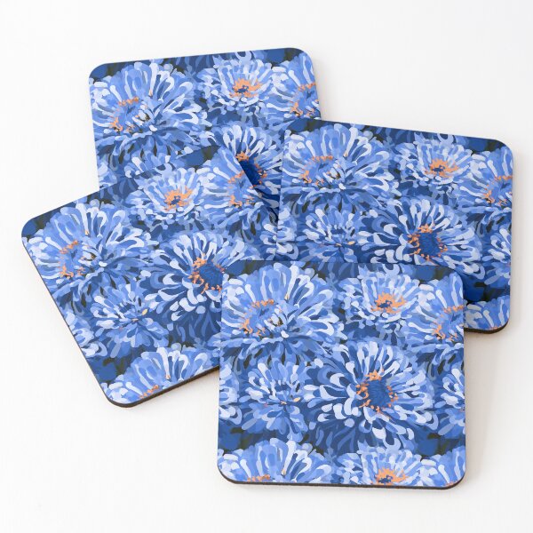 Item preview, Charming Zinnia Texture - Hawaiian Flower Pattern - Anniversary Gift Ideas designed and sold by RoyalStarsPatts.