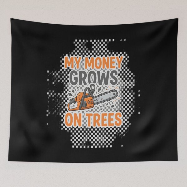 Item preview, My Money Grows on Trees Funny Gifts For designed and sold by MarceloBozzano.