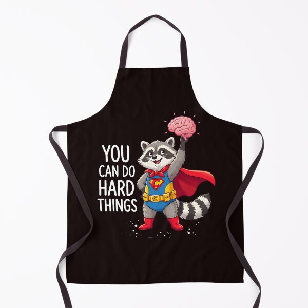 Item preview, You Can Do Hard Things Raccoon Meme Motivational Teacher designed and sold by w66aboo.