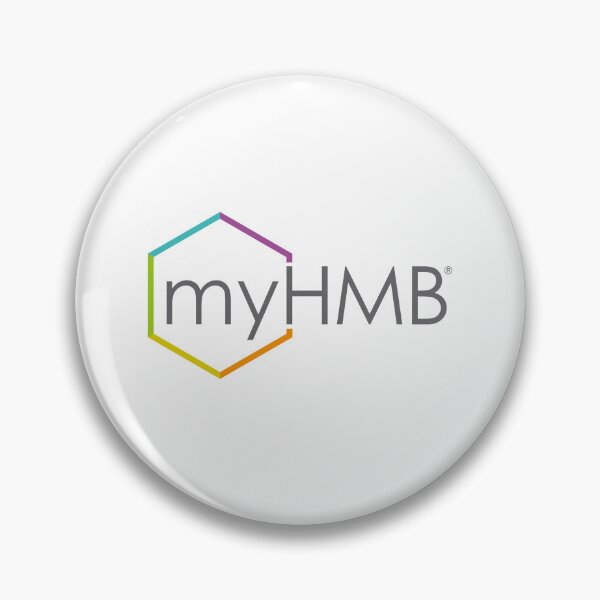 Item preview, myHMB Colorful Hexagon Fitness Logo designed and sold by Rebeccasio.