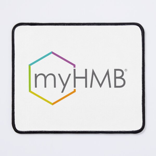 Item preview, myHMB Colorful Hexagon Fitness Logo designed and sold by Rebeccasio.