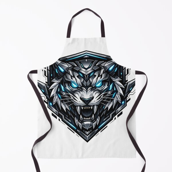 Item preview, Cyber Tiger – Futuristic Neon Tech Beast designed and sold by moditeck.