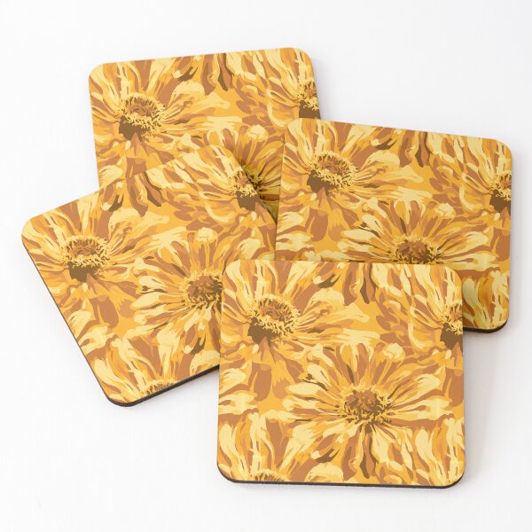 Item preview, Minimalistic Zinnia Flower  - Flower Garden Pattern - Anniversary Gifts designed and sold by RoyalStarsPatts.