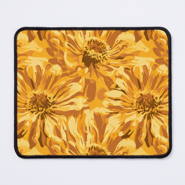 Item preview, Minimalistic Zinnia Flower  - Flower Garden Pattern - Anniversary Gifts designed and sold by RoyalStarsPatts.