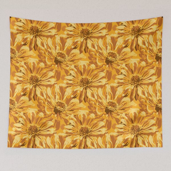 Item preview, Minimalistic Zinnia Flower  - Flower Garden Pattern - Anniversary Gifts designed and sold by RoyalStarsPatts.