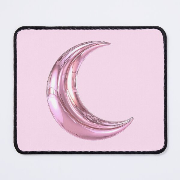Item preview, Glossy Metallic Pink Moon Render designed and sold by jianina-alondra.