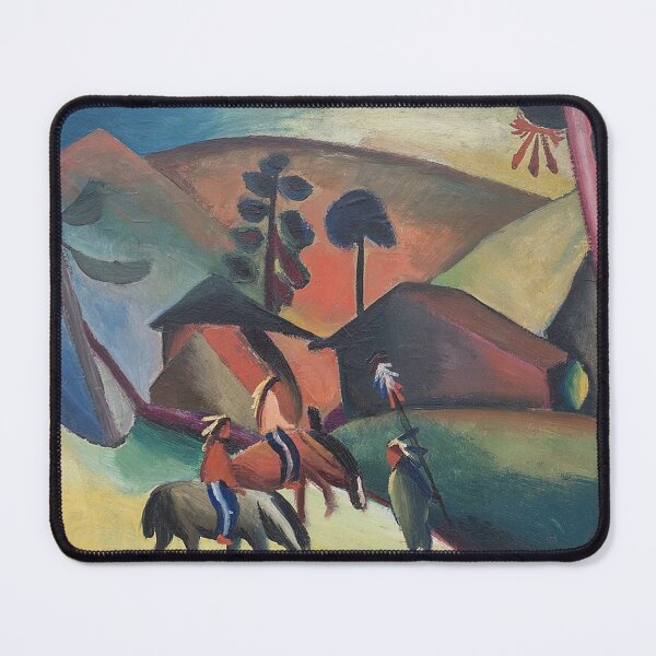 Item preview, Indians on Horseback - by August Macke designed and sold by tomorrowsart.