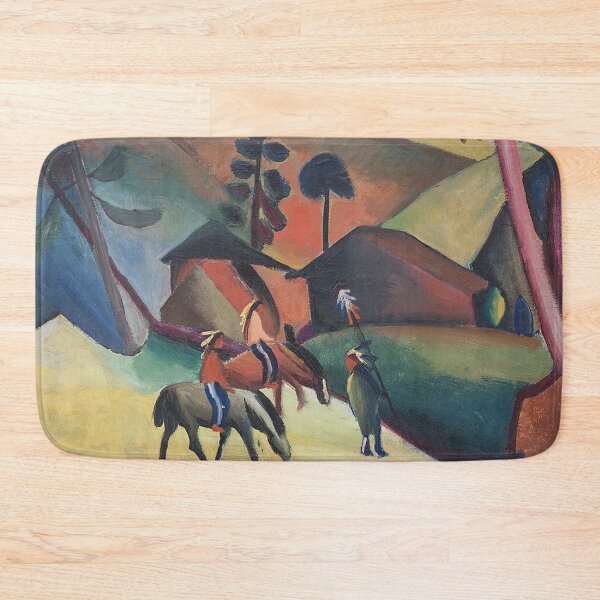 Item preview, Indians on Horseback - by August Macke designed and sold by tomorrowsart.