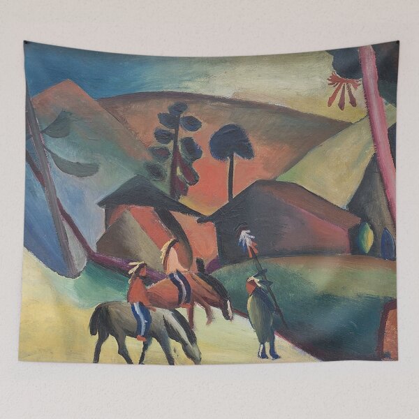 Item preview, Indians on Horseback - by August Macke designed and sold by tomorrowsart.