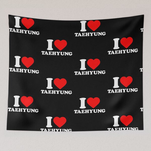 Item preview, I Love Taehyung Kpop Fan Graphic designed and sold by ViniBall.