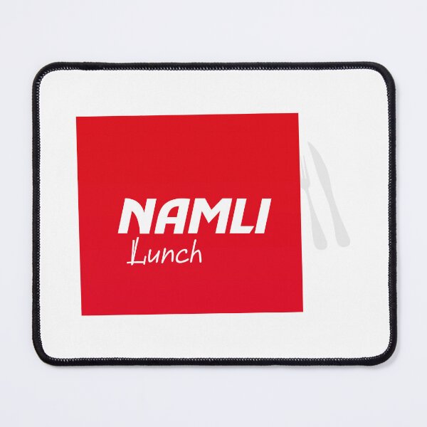 Item preview, Namli Lunch Red Napkin Cutlery Logo designed and sold by Rebeccasio.