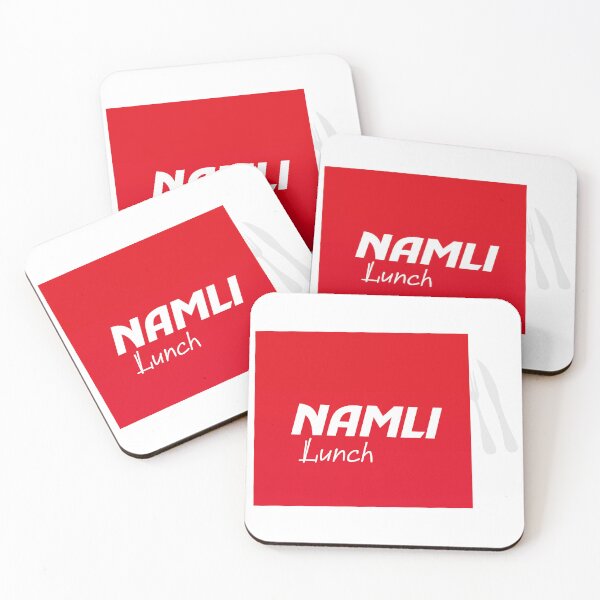 Item preview, Namli Lunch Red Napkin Cutlery Logo designed and sold by Rebeccasio.