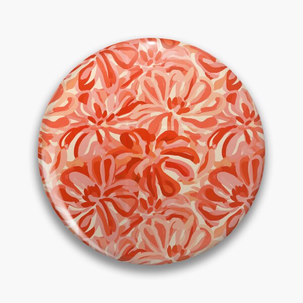 Item preview, Petaled Zinnia Print  - Birthday Flower Pattern - Anniversary Gifts For Dad designed and sold by RoyalStarsPatts.