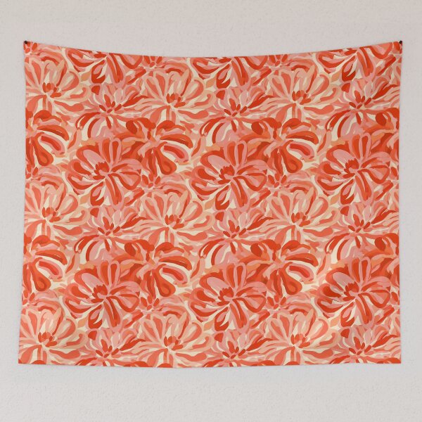 Item preview, Petaled Zinnia Print  - Birthday Flower Pattern - Anniversary Gifts For Dad designed and sold by RoyalStarsPatts.