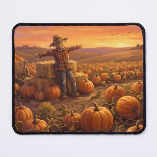 Item preview, Golden Hour Pumpkin Patch designed and sold by RedPeaStudio.
