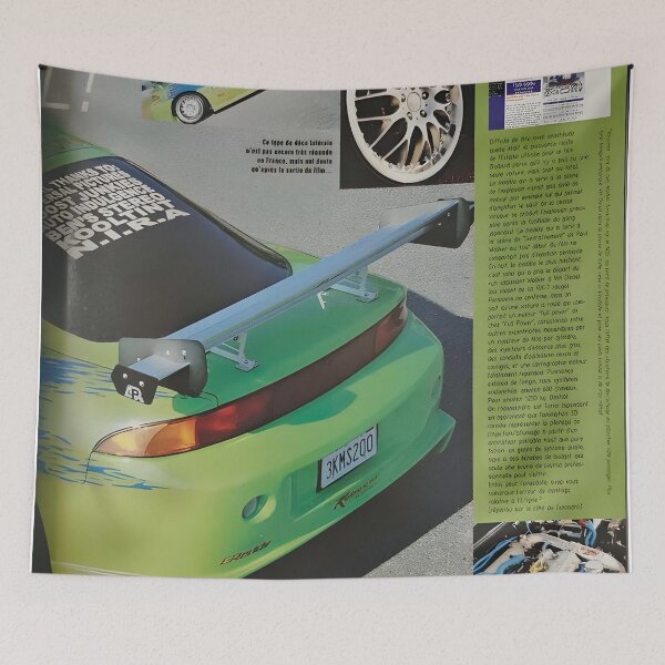 Item preview, Retro Japanese Sports Car Poster designed and sold by AufderharVernic.