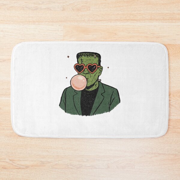 Item preview, Bubble Gum Frankenstein Monster With Heart Sunglasses Retro Halloween designed and sold by ViniBall.