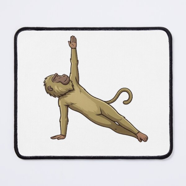 Item preview, Baboon Side Plank Arm Balance Core Hold designed and sold by moTshiTshi.