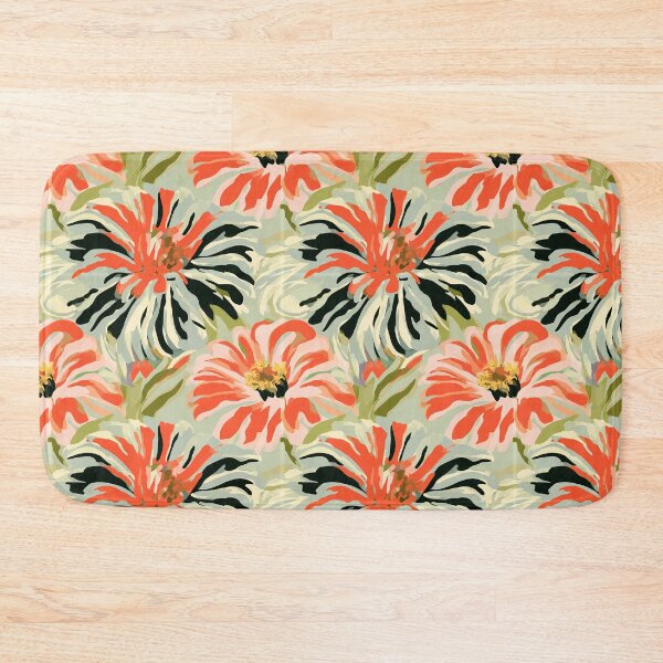Item preview, Graceful Zinnia Floral - Tropical Flower Pattern - Anniversary Gifts For Her designed and sold by RoyalStarsPatts.