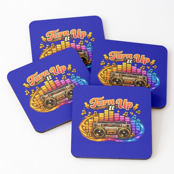 Item preview, Turn it Up - Boombox Graphic designed and sold by justcoolretail.