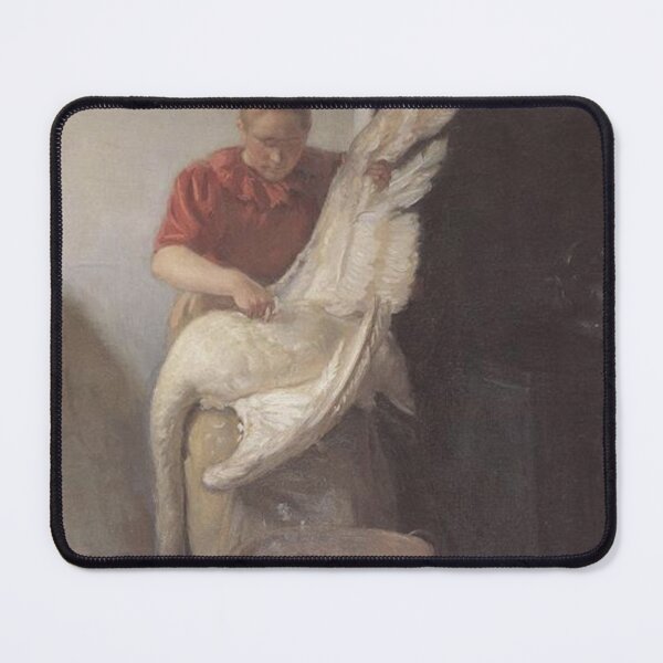 Item preview, A Young Girl Plucking a Swan designed and sold by SharonTheFirst.