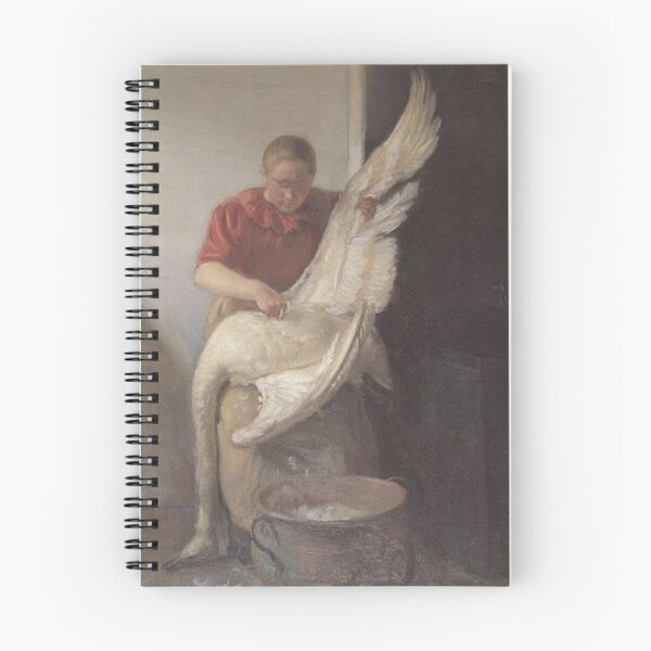 Item preview, A Young Girl Plucking a Swan designed and sold by SharonTheFirst.