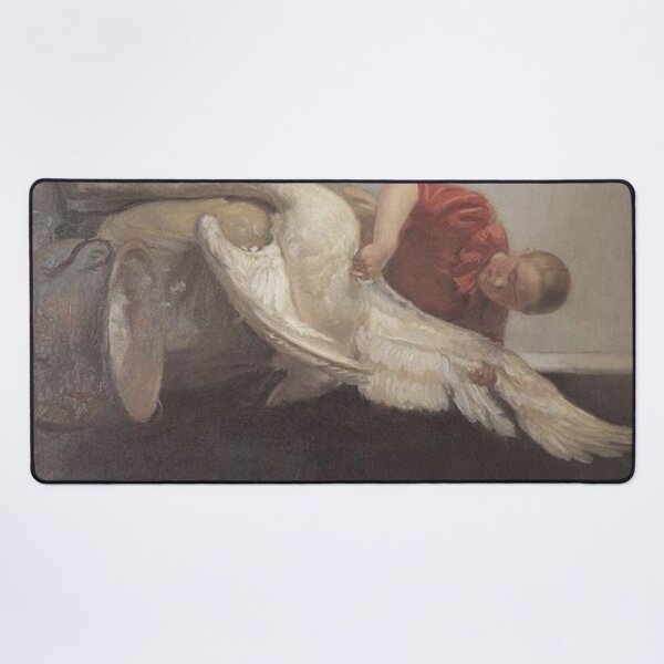 Item preview, A Young Girl Plucking a Swan designed and sold by SharonTheFirst.
