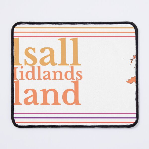 Item preview, Walsall West Midlands England City Marked On Map designed and sold by TheIconSmith.