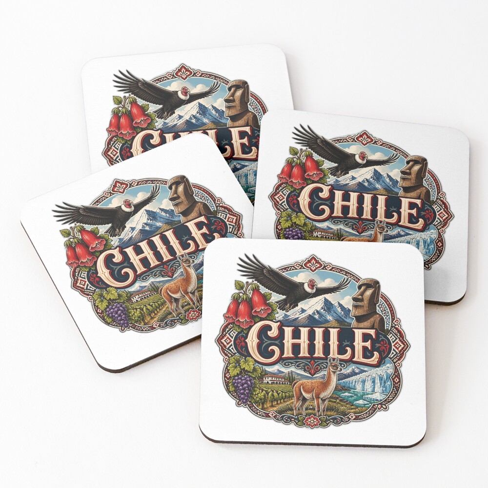 Item preview, Coasters (Set of 4) designed and sold by FunFitsFactory.