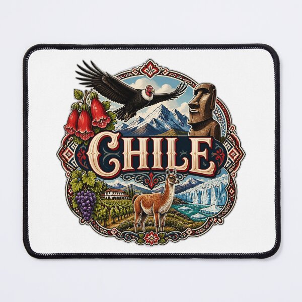 Item preview, Chile designed and sold by FunFitsFactory.