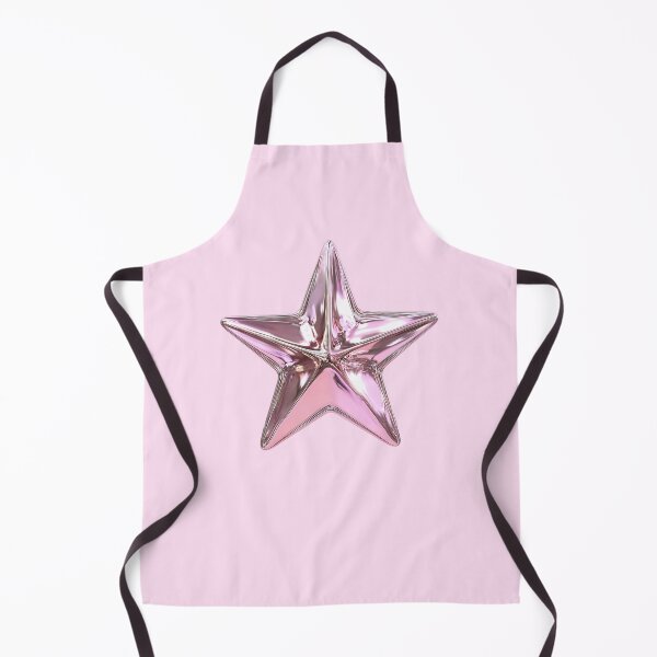 Item preview, Glossy Metallic Pink Star Art designed and sold by jianina-alondra.