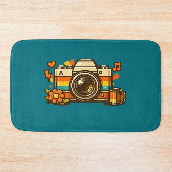 Item preview, Vintage Camera - Retro Graphic Style designed and sold by justcoolretail.