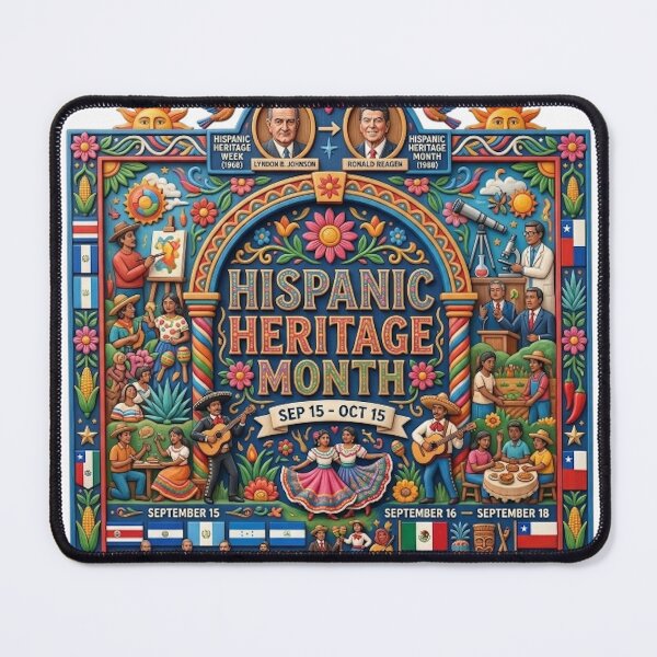 Item preview, HISPANIC HERITAGE MONTH designed and sold by likbatonboot.