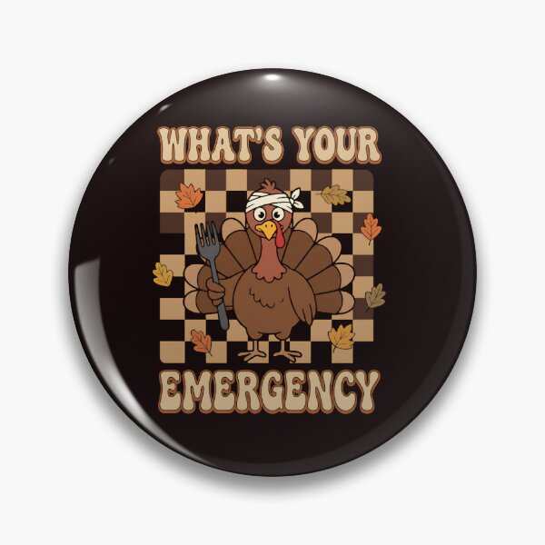 Item preview, What's Your Emergency 911 Dispatcher Turkey Thanksgiving designed and sold by w66aboo.