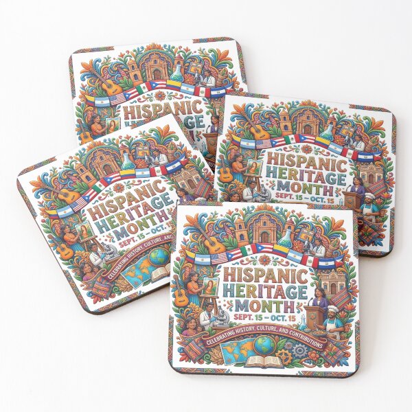 Item preview, HISPANIC HERITAGE MONTH designed and sold by likbatonboot.