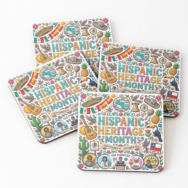 Item preview, HISPANIC HERITAGE MONTH designed and sold by likbatonboot.