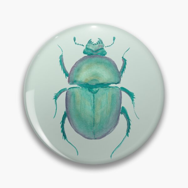 Item preview, Watercolor beetle designed and sold by Hymaginaire.