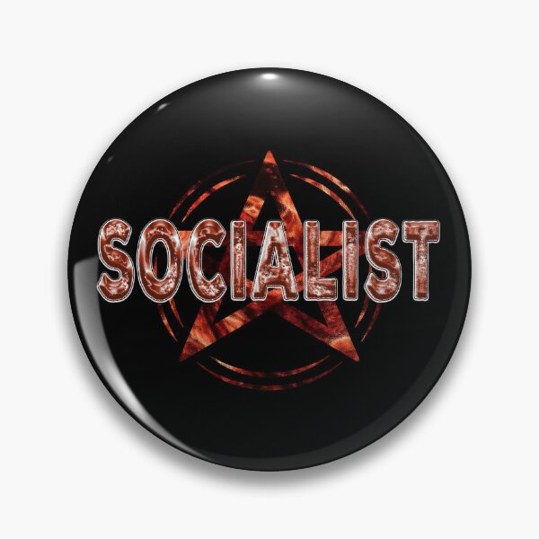 Item preview, Socialist Pentagram designed and sold by Qweird Artistry.