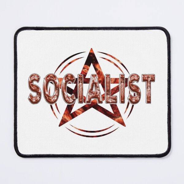 Item preview, Socialist Pentagram designed and sold by Qweird Artistry.
