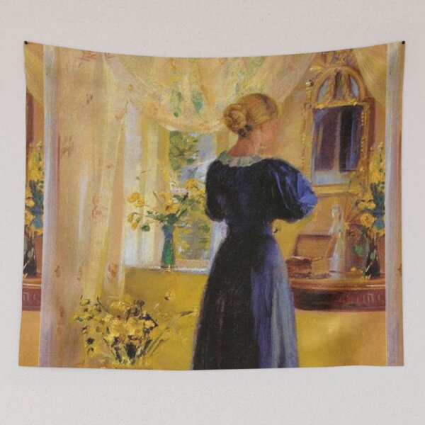 Item preview, Young Woman in front of a Mirror designed and sold by SharonTheFirst.