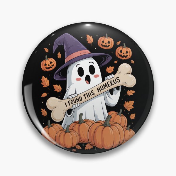 Item preview, I Found This Humerus Halloween Ghost Humorous Funny designed and sold by borutawear.